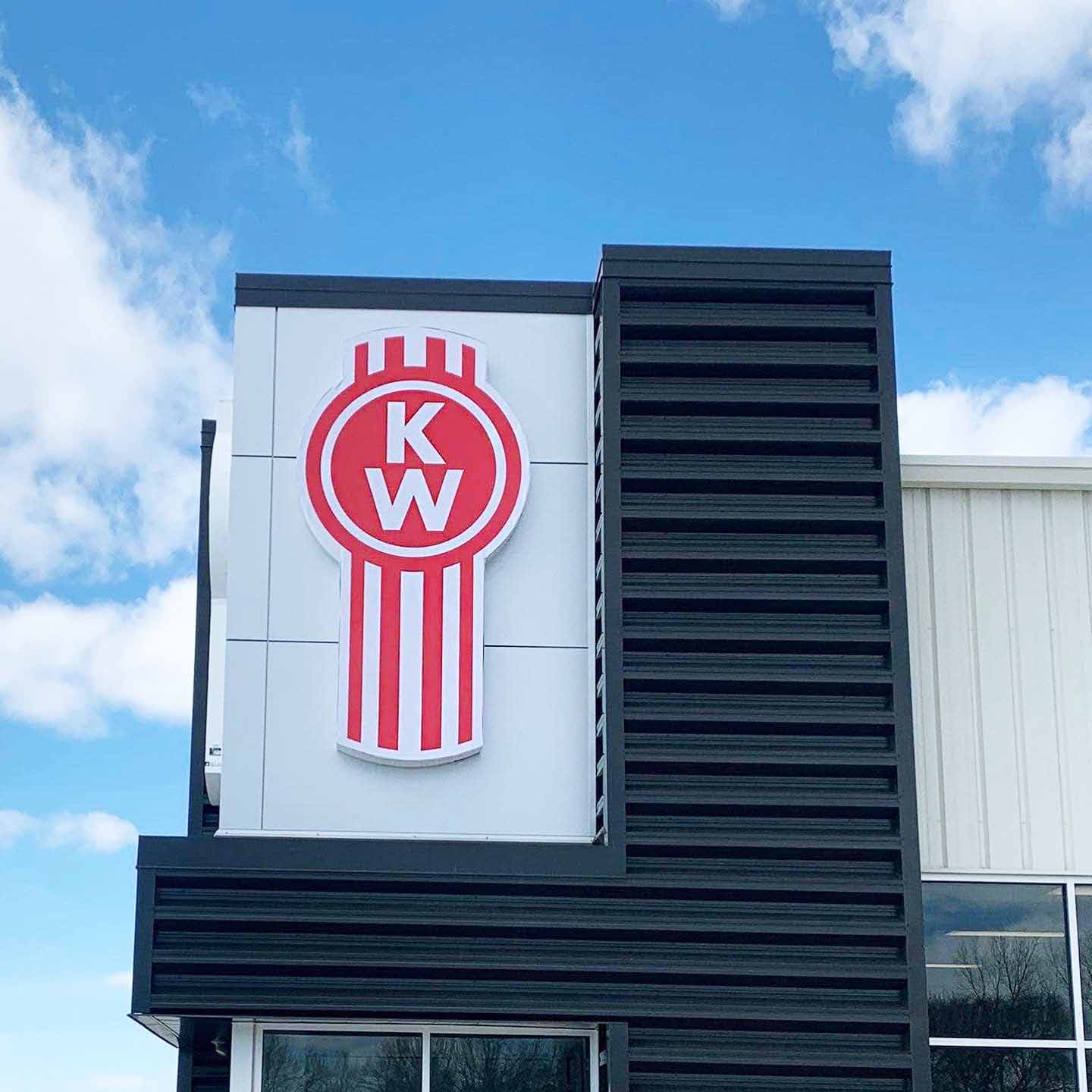 Wisconsin Kenworth Sign Project La Crosse Sign Group